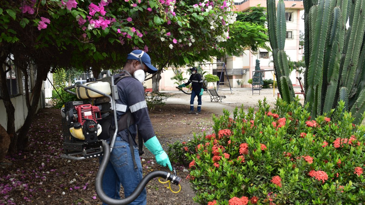 Varios parques de la ciudadela Huancavilca Sur fueron atendidos