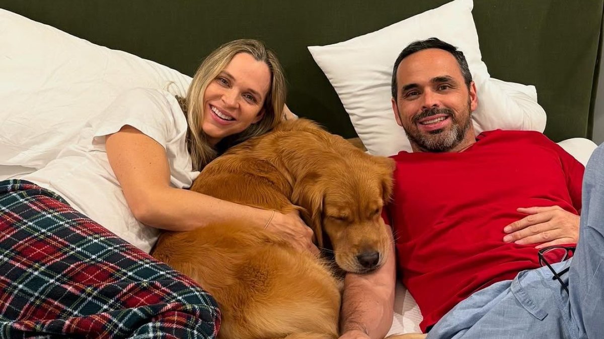 Pedro Pablo Duart con su esposa, Alexa.