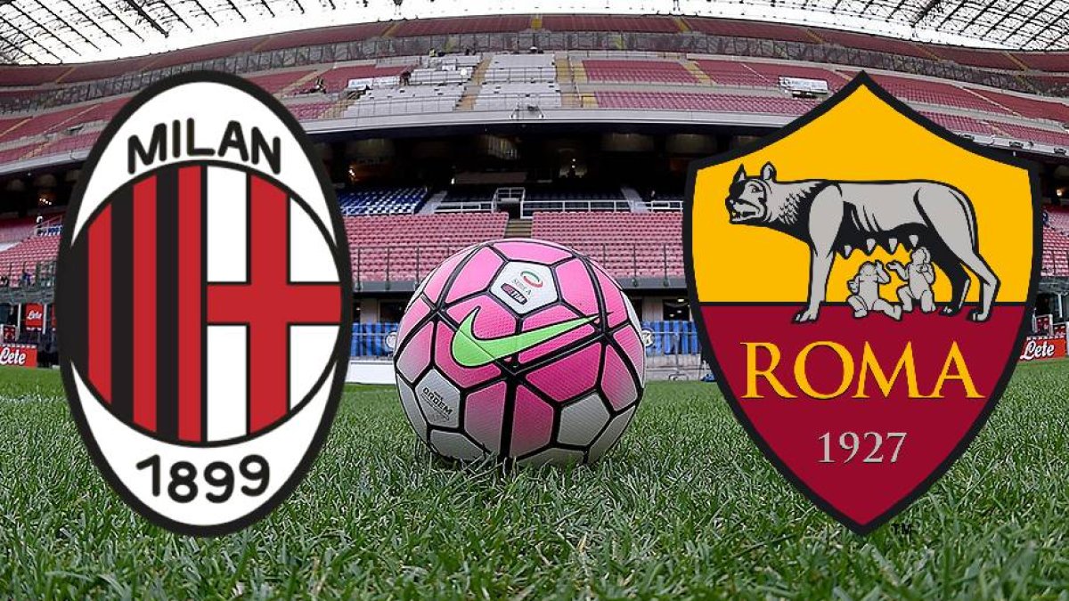 Milán y Roma definen al clasificado a las semifinales de la Copa Italia.