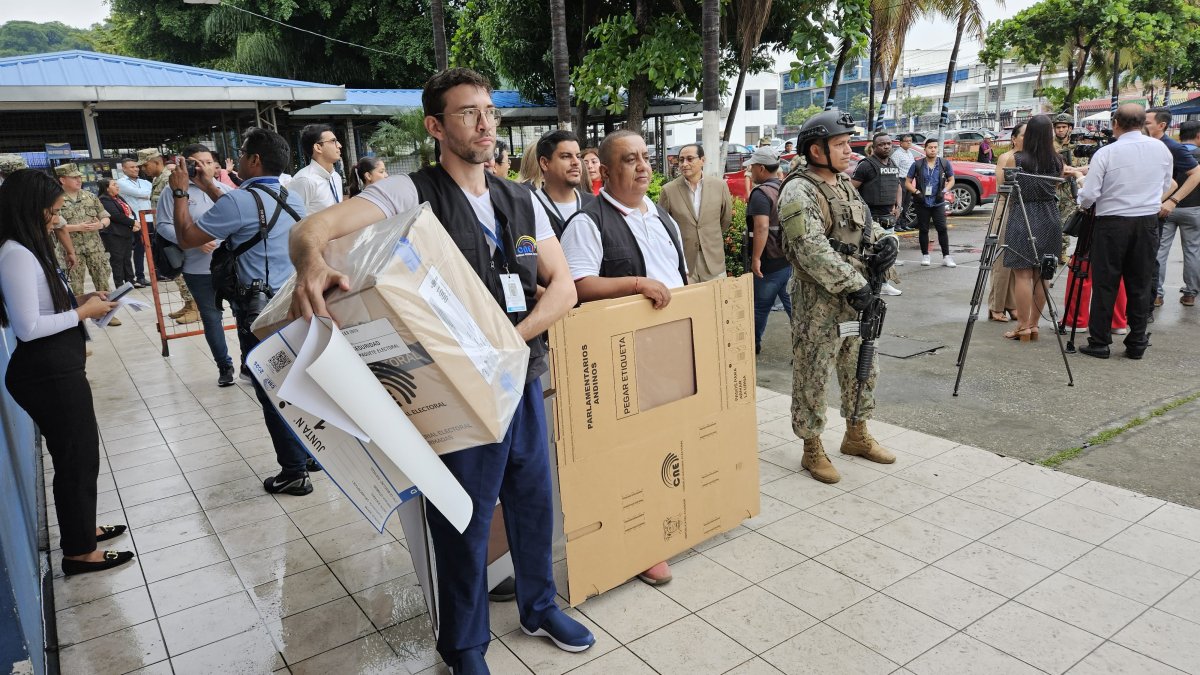 Hay más de 2 mil reos habilitados para sufragar en esta jornada electoral.