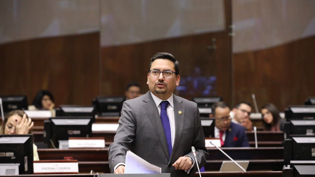 Leonardo Berrezueta es asambleísta de la Revolución Ciudadana.