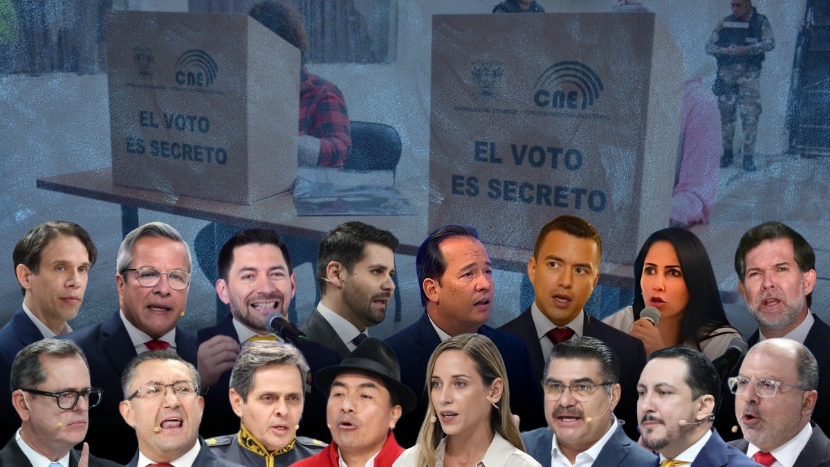 Ecuador deberá elegir al próximo presidente entre 16 opciones.