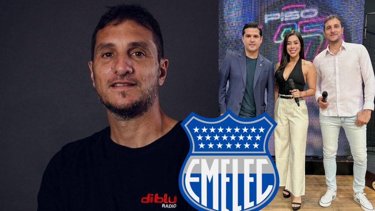 Javier Klimowicz, exarquero de Emelec y ahora comentarista deportivo.