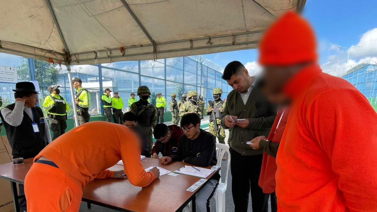 Los privados de libertad sin sentencia ejecutoriada participaron del proceso electoral.