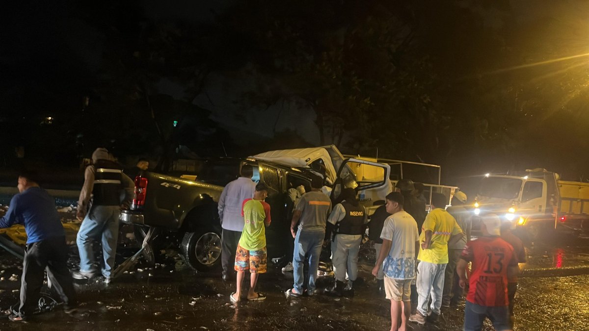 Tres unidades de rescate atendieron la emergencia