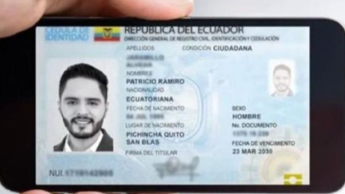 En diciembre de 2024, el Registro Civil presentó la cédula digital.
