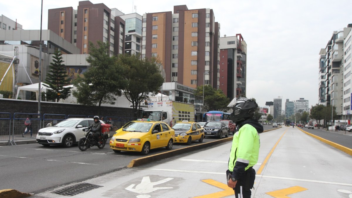 Se registrará un cierre parcial en la Av. 6 de diciembre desde la Plaza Argentina hasta la calle Eloy Alfaro