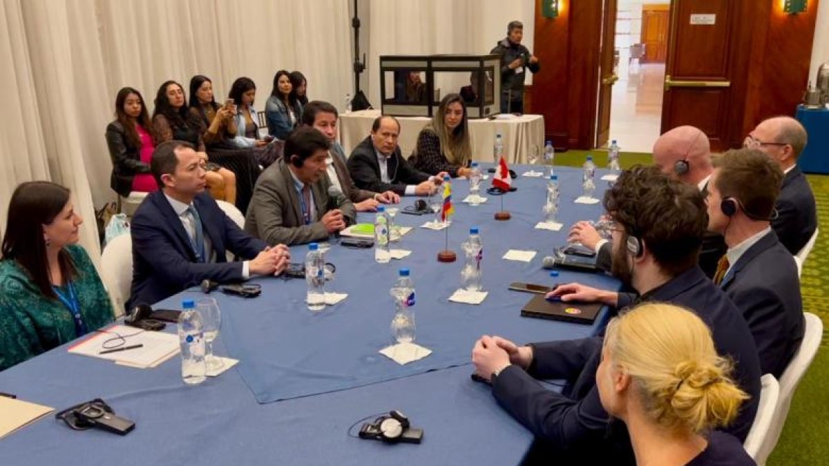 El pasado 31 de enero se concluyó la sexta ronda de negociación de los equipos de Ecuador y Canadá.