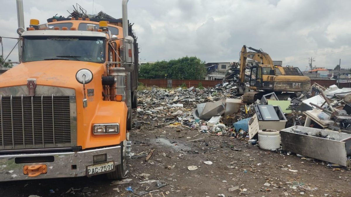 Contaminación. En el lugar había residuos peligrosos al ambiente.