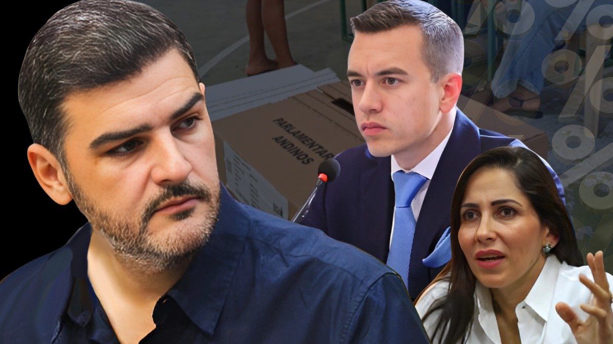 Aquiles Álvarez cuestiona resultados de exit poll, que darían ventaja a Daniel Noboa frente a Luisa González.