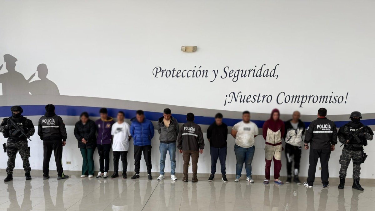 Uno de los detenidos tiene antecedentes penales por robo.