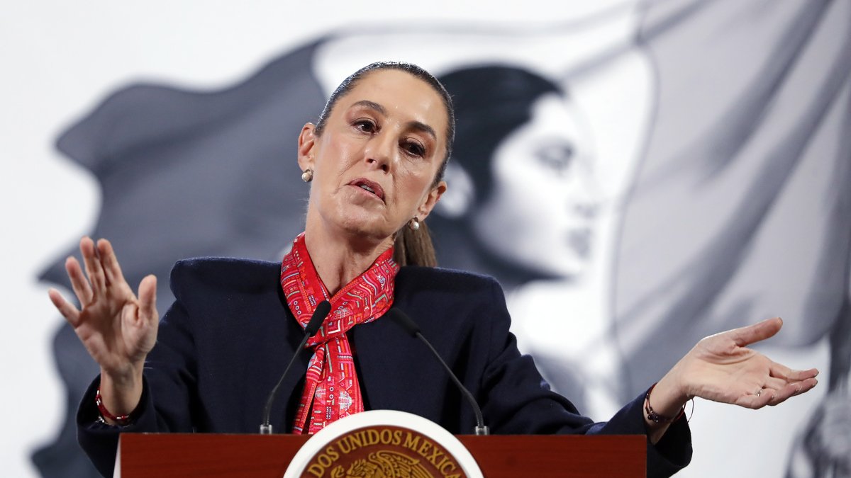 La presidenta de México, Claudia Sheinbaum.