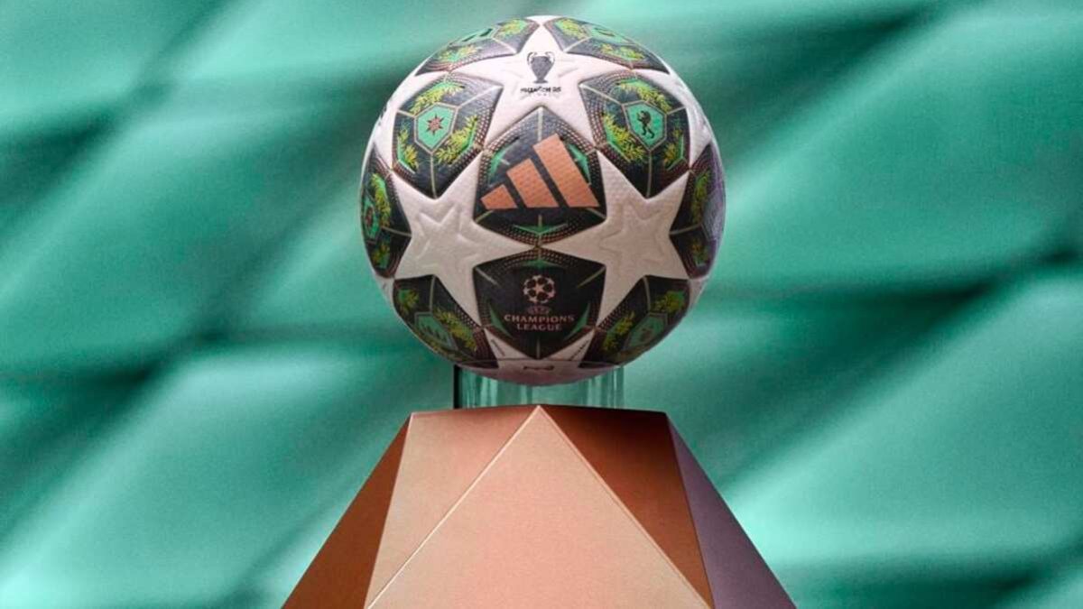 Así luce el esférico con el que se jugarán los partidos definitorios y por el título de la UEFA Champions League.