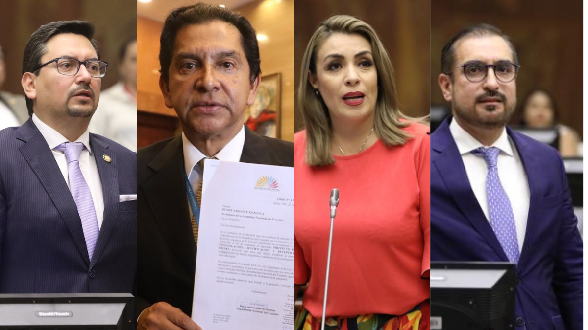 Leonardo Berrezueta, Lucio Gutiérrez, Lucía Posso y Vicente Taiano no mantuvieron sus curules, para la Asamblea del 2025-2029.