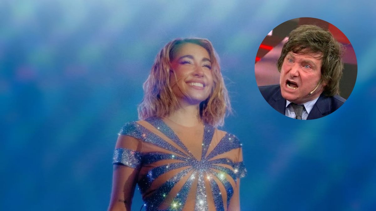 María Becerra mencionó un discurso contra el gobierno de Milei.