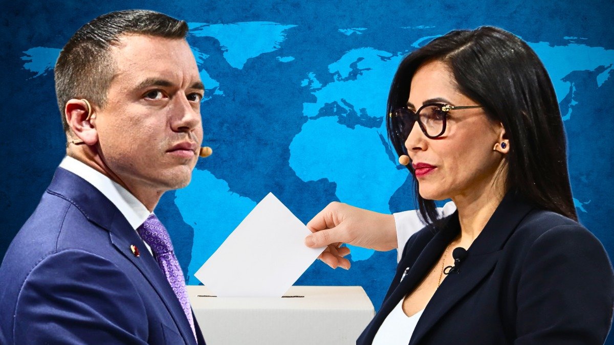 Daniel Noboa y Luisa González estarán en el balotaje.