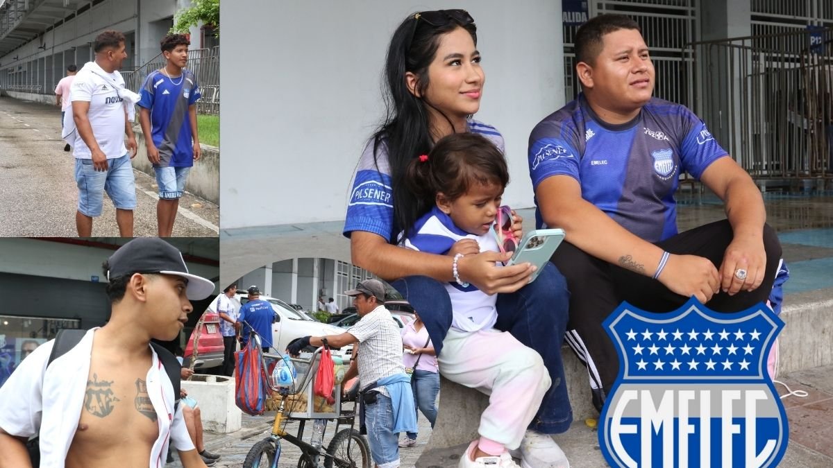 Desde primeras horas llegaron los hinchas al Capwell.