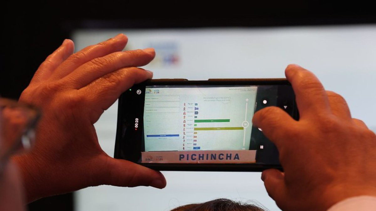 En dos principales provincias del país, Guayas y Pichincha, los electores apoyaron masivamente a los presidenciales Daniel Noboa y Luisa González.