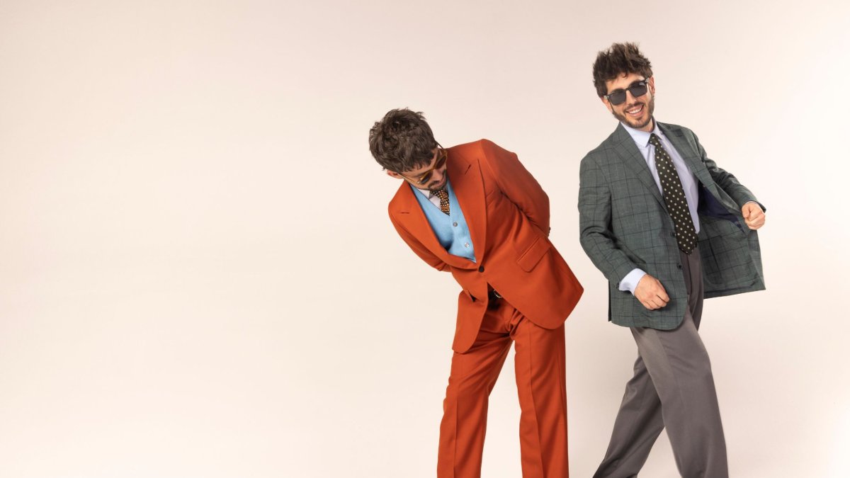 El dúo Lagos está compuesto por Luis Jiménez y Agustín Zubillaga.