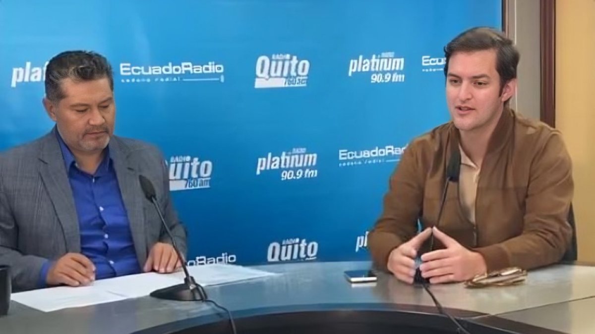 Esteban Torres, candidato a la Asamblea Nacional, por el movimiento oficialista, rechazó las acusaciones por parte de la presidencial Luisa González al presidente-candidato Daniel Noboa.