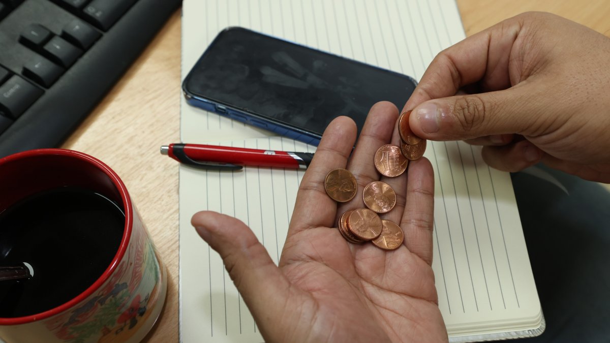 Monedas. Los centavos de dólar de Estados Unidos que circulan en Ecuador y que quizás desaparezcan.