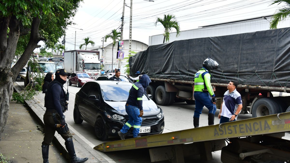 Este 12 de febrero también se realizaron algunos operativos en Guayaquil