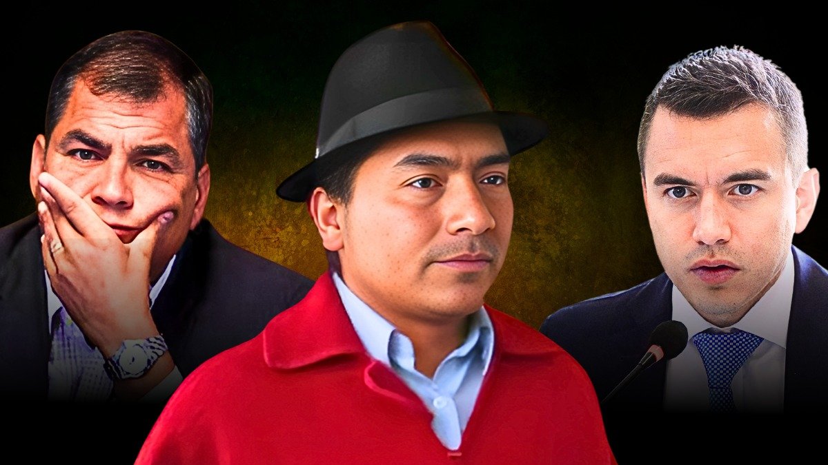 Los votos que captó Leonidas Iza pueden ser claves para el correísmo. El líder indígena mencionó que no hablará con Daniel Noboa.