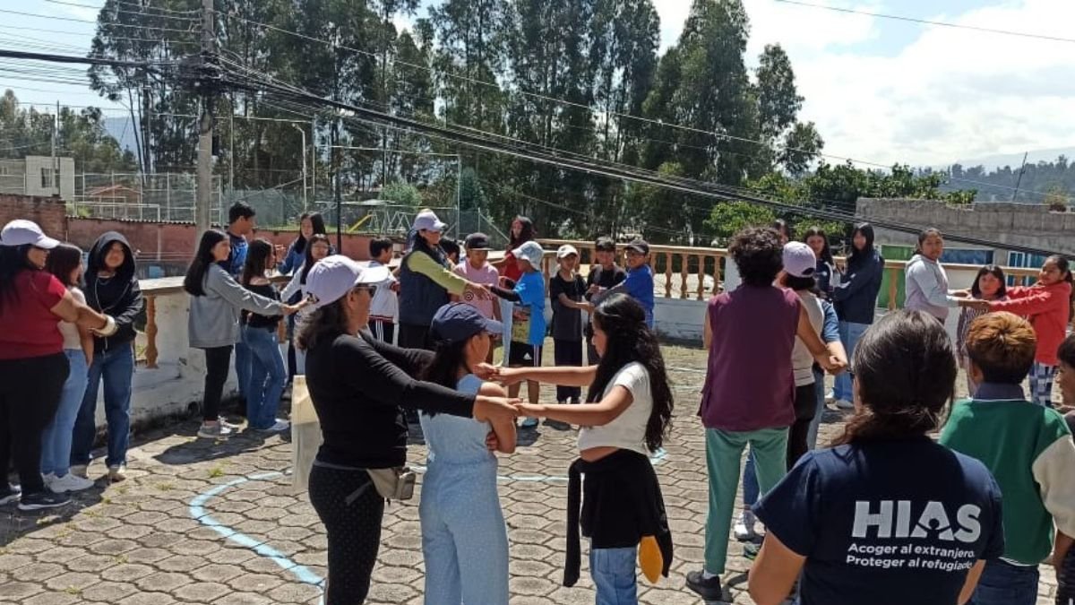 ONG. La organización humanitaria HIAS Ecuador ayudó a más de 200 mil refugiados en el 2023.