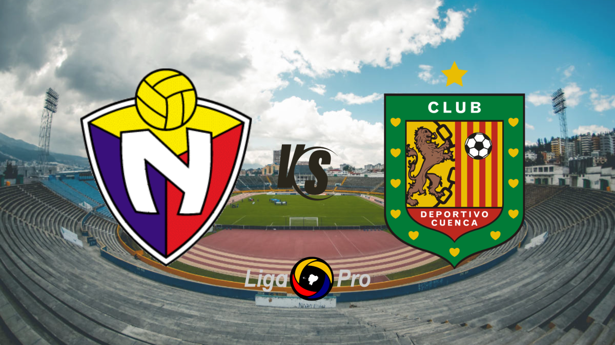 El Nacional recibe al Deportivo Cuenca por la primera fecha de la LigaPro 2025.