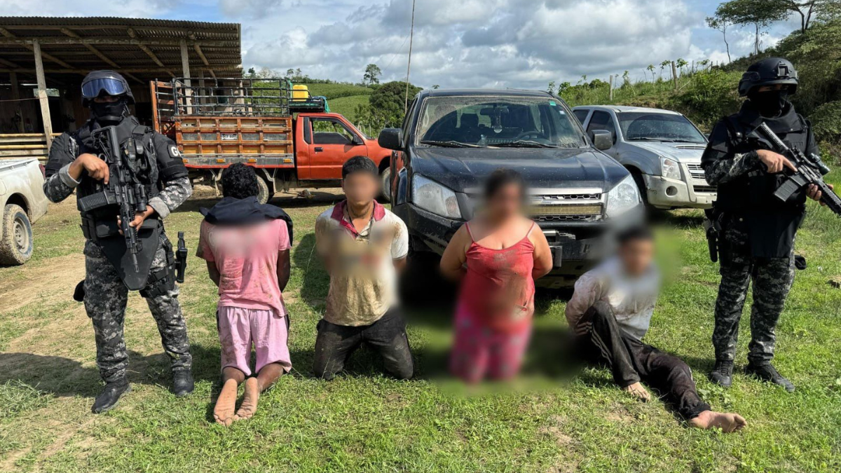 Capturados en Manabí.