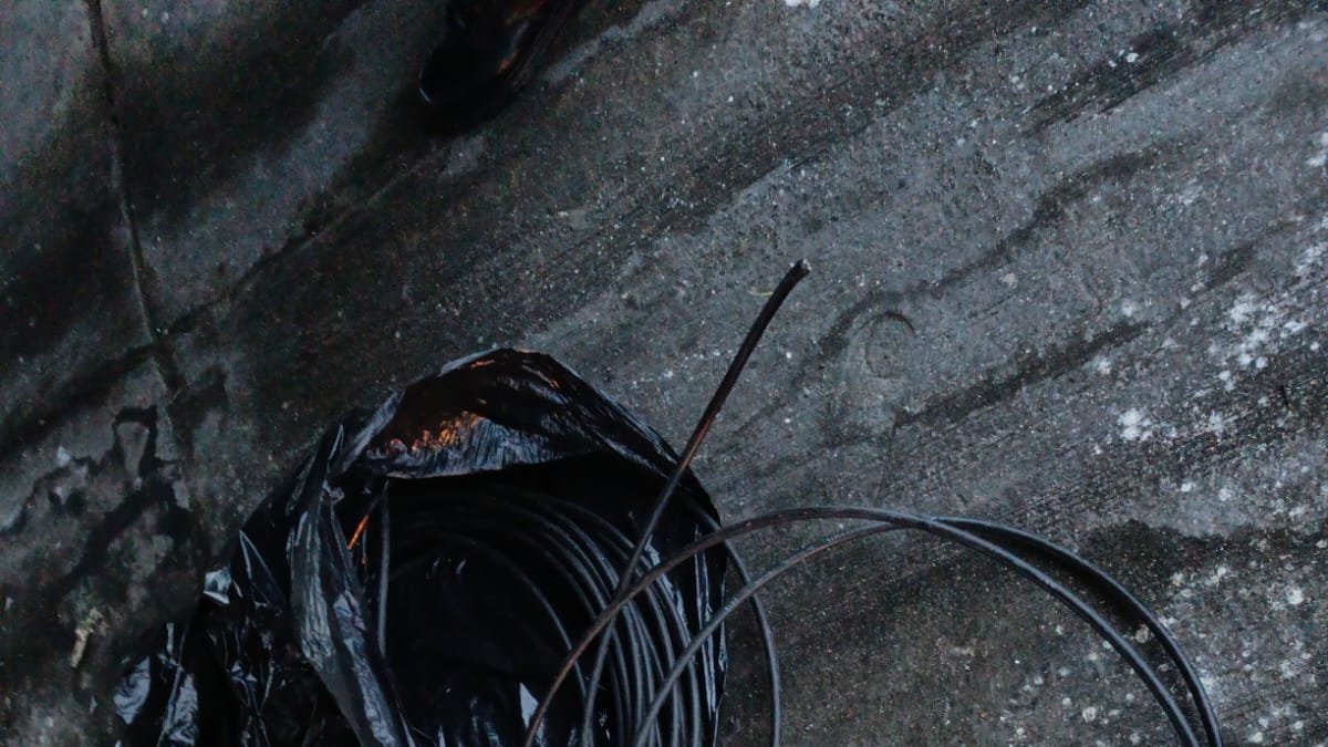 Hecho. El hallazgo se dio tras un control.