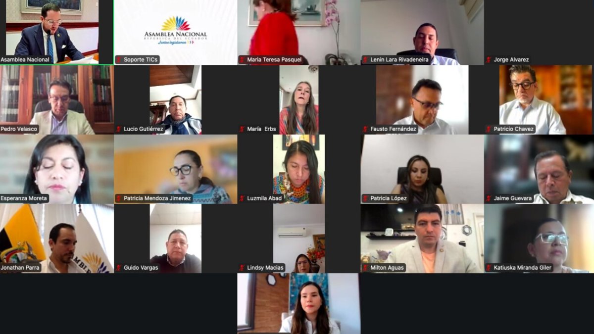 Viviana Veloz convocó a la sesión virtual del Pleno de la Asamblea, para analizar la concesión del campo Sacha.