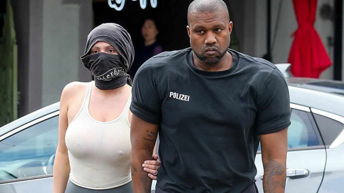 Kanye West y su esposa, Bianca Censori.