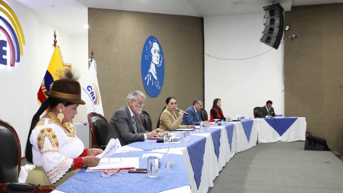 El CNE instaló la audiencia nacional de escrutinio este 14 de febrero.