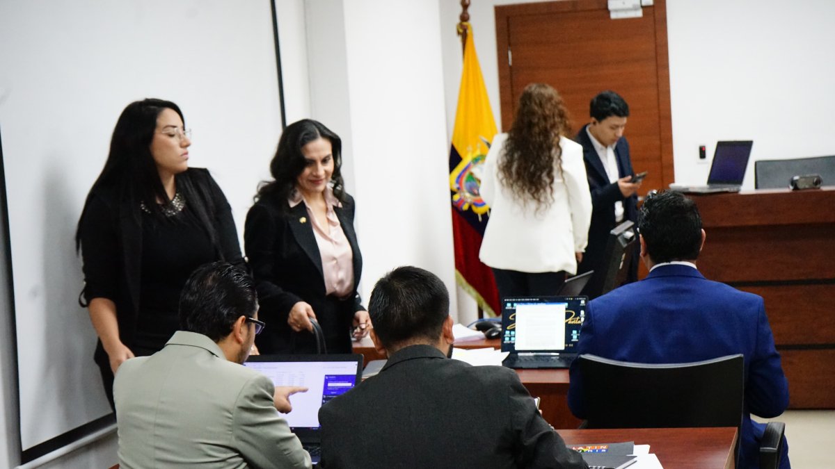 La abogada de Verónica Abad dijo que solicitó a la Asamblea el seguimiento al pedido de fiscalizar a seis ministros de Noboa.