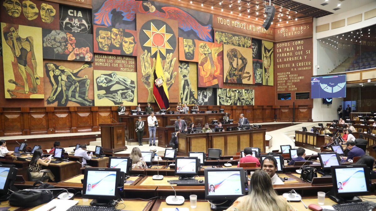 El Pleno retomó actividades con asambleístas titulares esta semana.