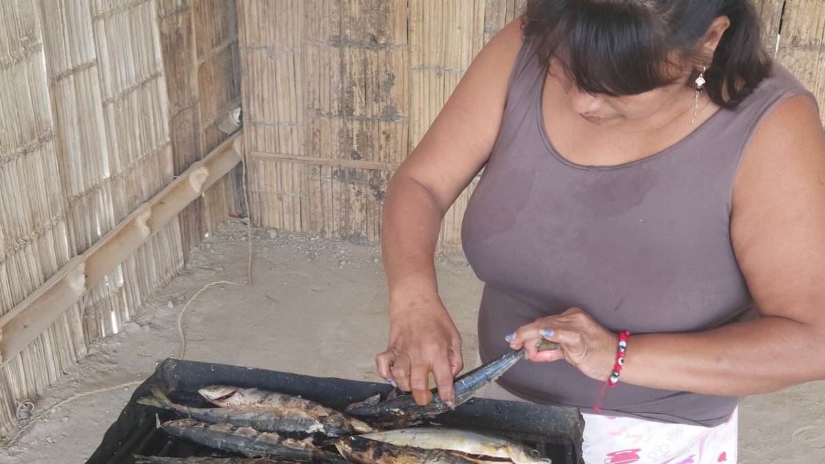 Comunidad. Los habitantes de Atahualpa tienen una dieta diaria de pescado oleoso sin que afecte su metabolismo.