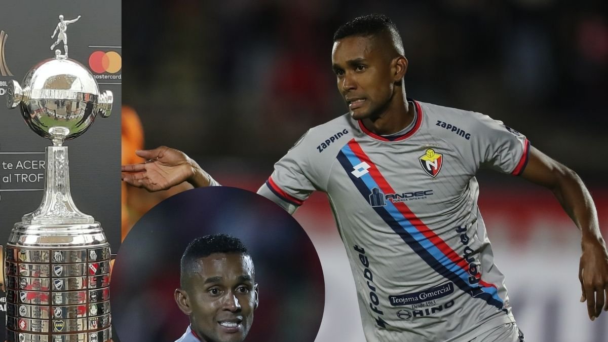 Fidel Martínez uno de los ecuatorianos más goleadores en la Copa Libertadores.