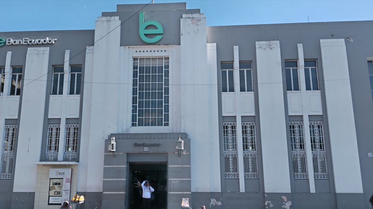Una de las agencias de BanEcuador en el pais.