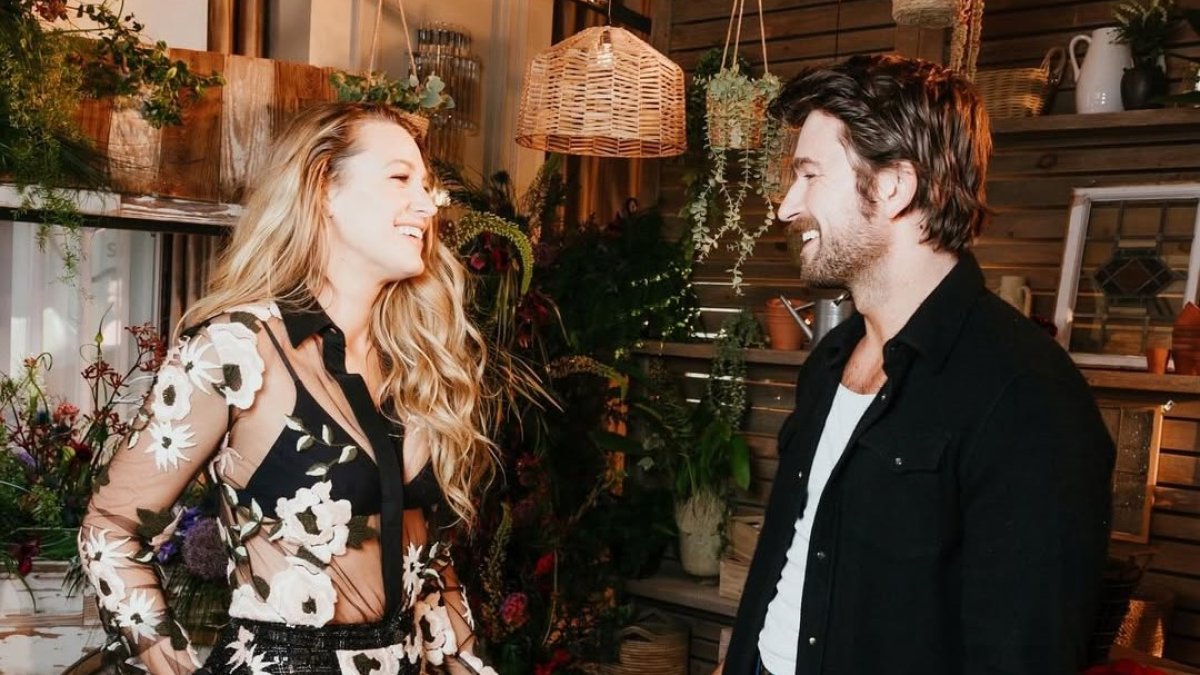 Blake Lively y Brandon Sklenar