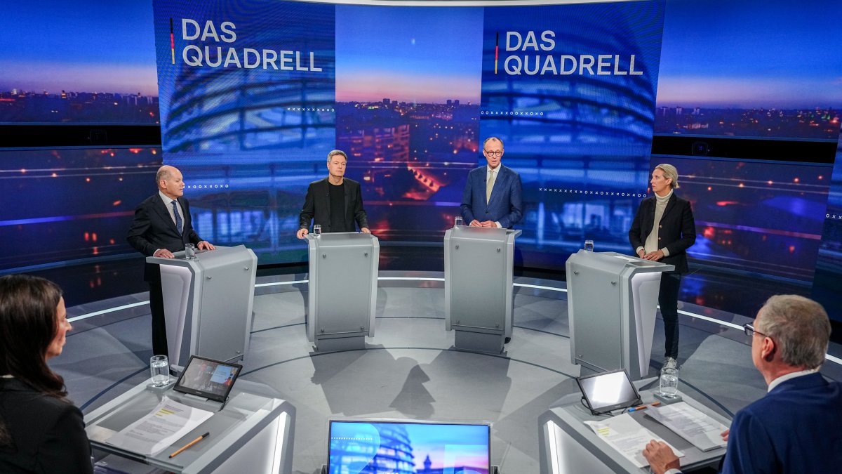 Debates electorales en Alemania