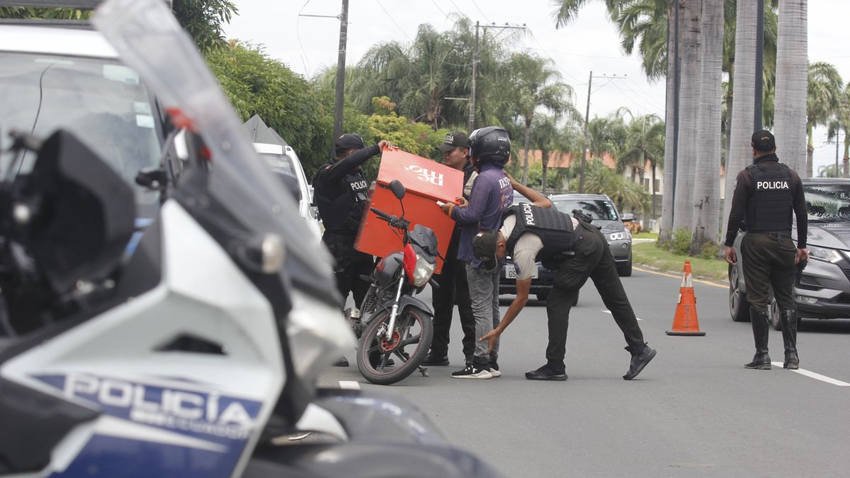 Este domingo 16 de febrero se evidenciaron controles en la zona.