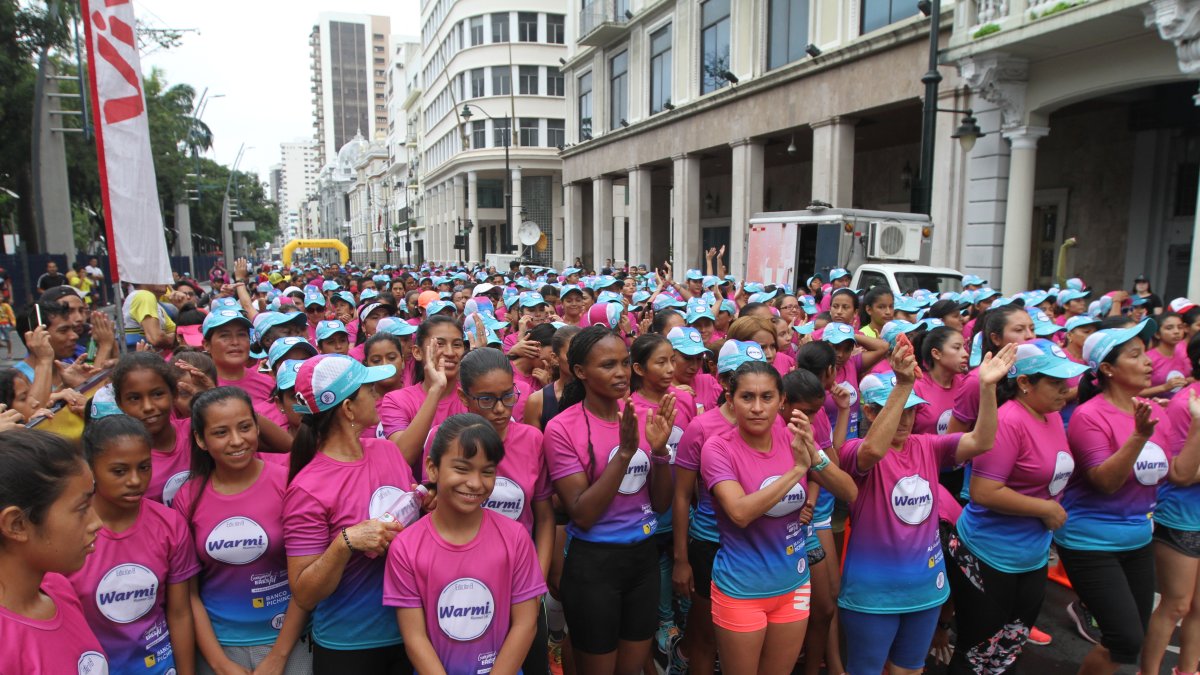 El Malecón 2000 será un año más el punto de partido de la Warmi Runner 2025, en Guayaquil.
