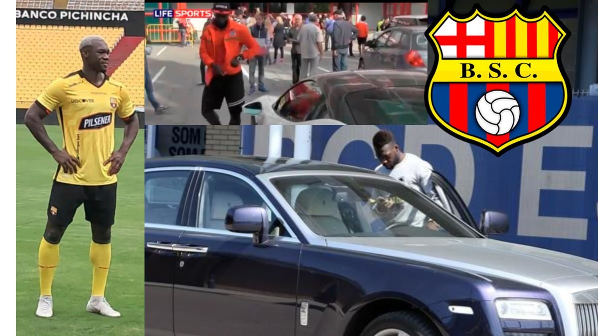 Felipe Caicedo y sus carros de lujo.