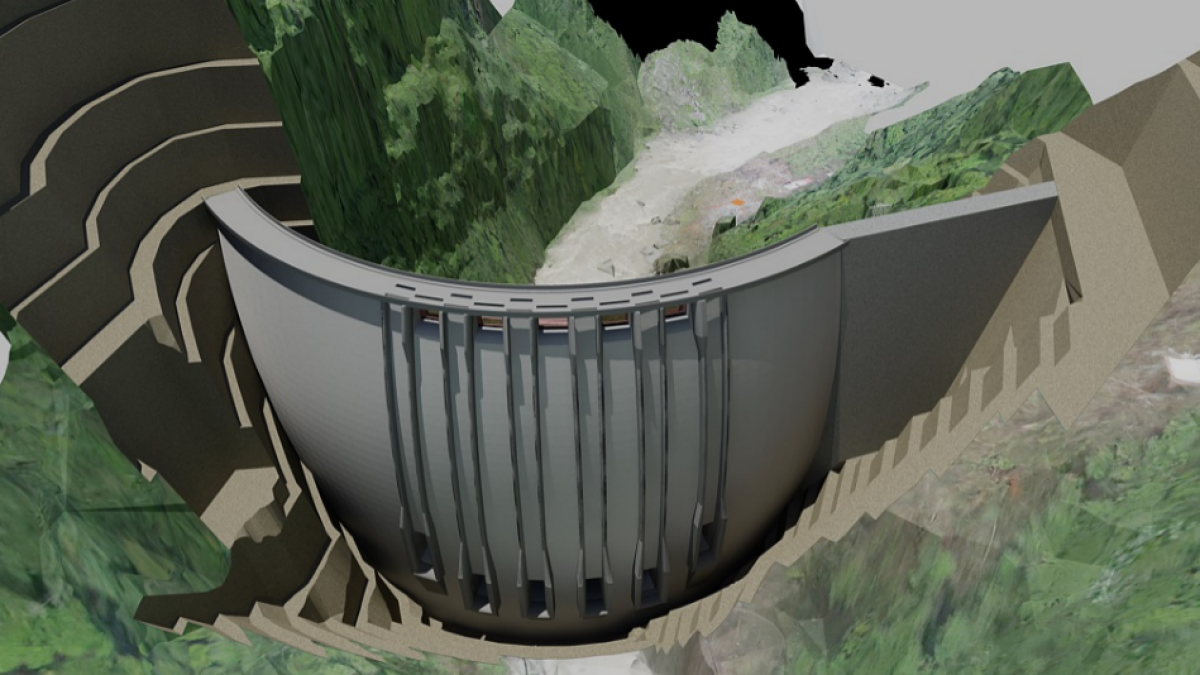 Imagen referencial del proyecto hidroeléctrico Cardenillo.