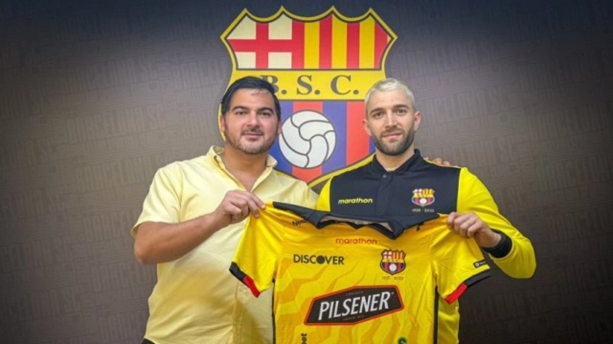 Ignacio de Arruabarrena es nuevo arquero de Barcelona SC.