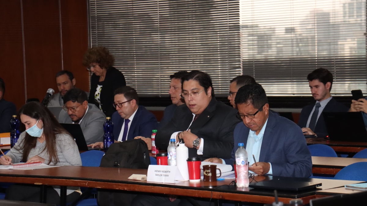 Audiencia en el caso Purga.