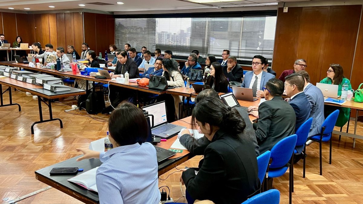 Fabiola Gallardo y Johan Marfetán cuestionaron el testimonio anticipado de Mayra Salazar.
