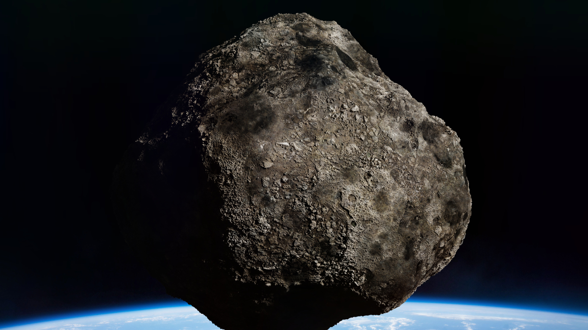 Referencial. Asteroide 2024 YR4.