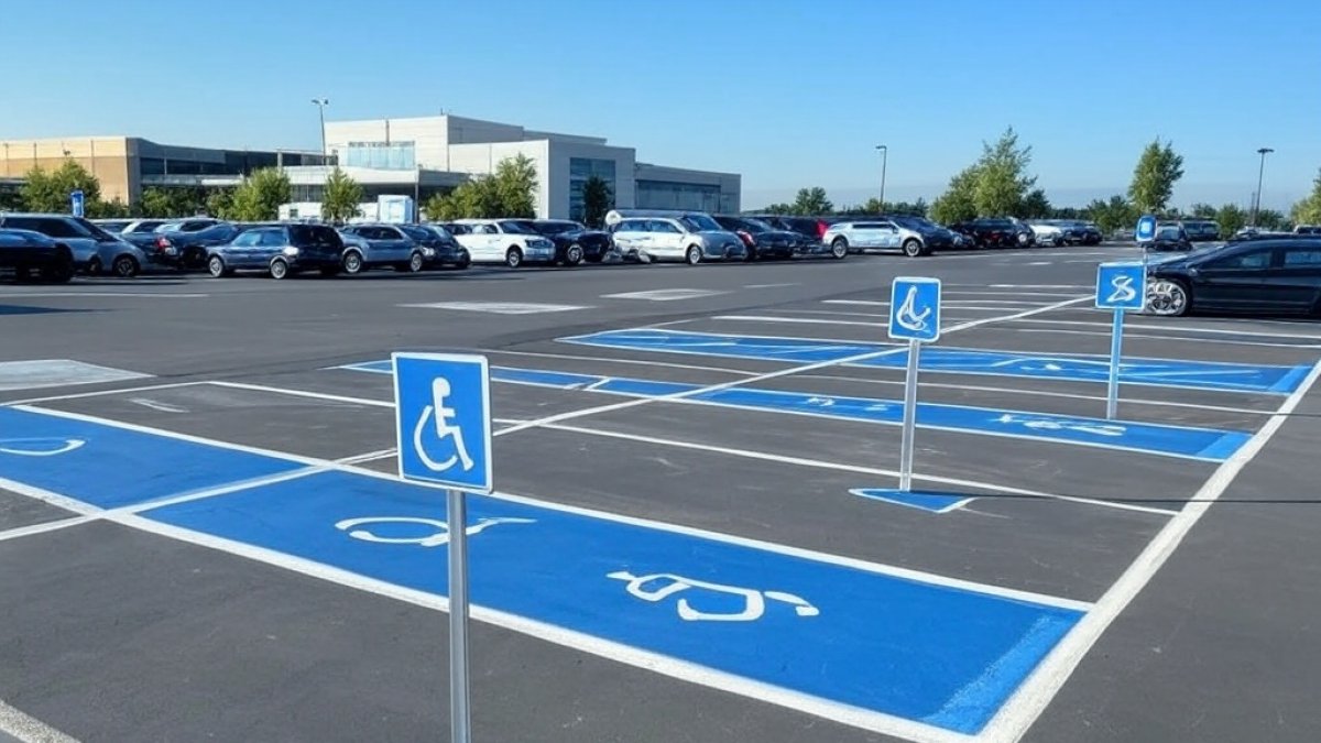 Los adhesivos son necesarios para ocupar parqueos de discapacitados.